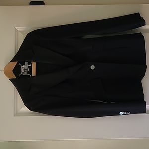 Black tuxedo blazer